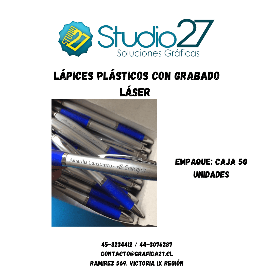 Lápices plásticos